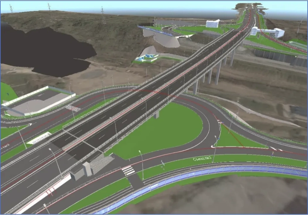 Results of practical application of information model technology at the stage of construction of transport infrastructure facilities